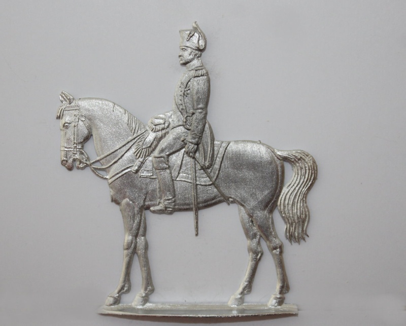 Napoleon Bonaparte zu Pferd 54mm ( Gesamthöhe: 85 mm )